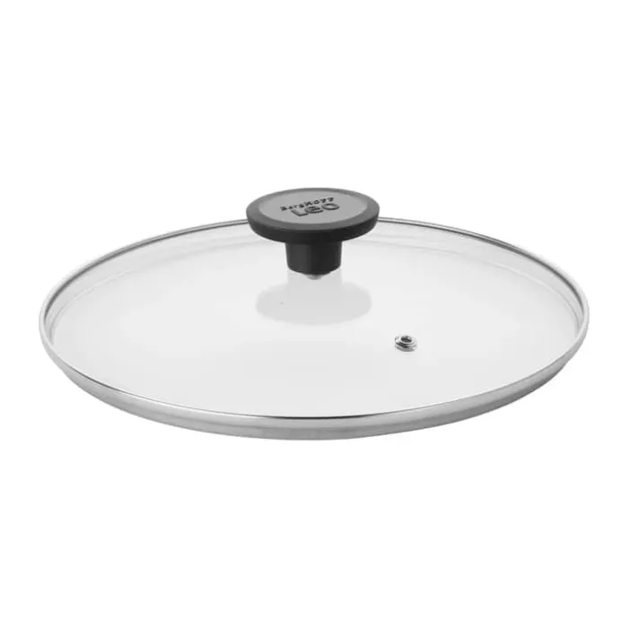 BergHOFF Glints Spirit Grydelåg Ø 24 cm - Kalkglas/rustfrit stål