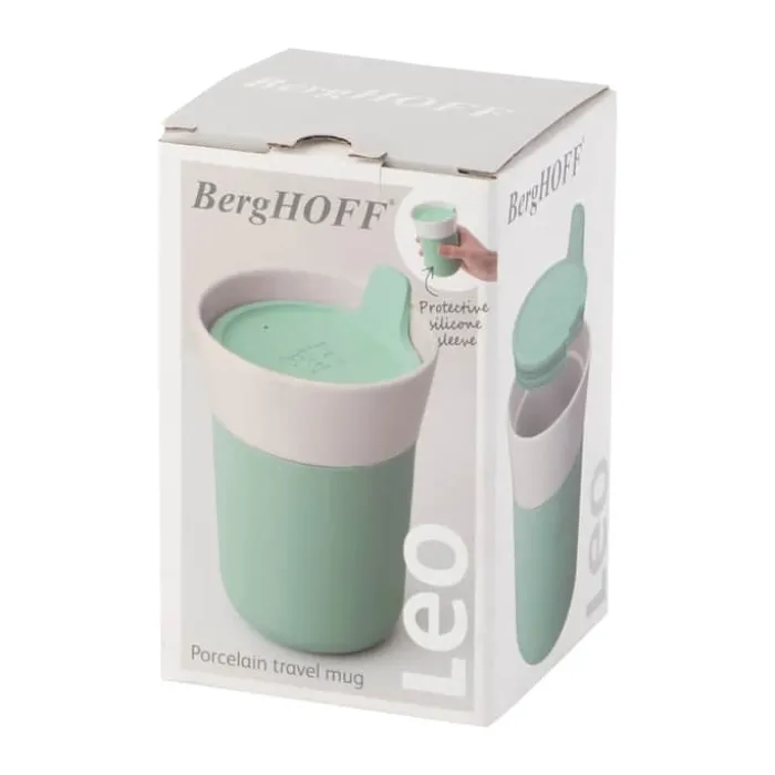 BergHOFF Rejsekrus 330 ml - Porcelæn/silikone