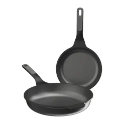 BergHOFF Stegepandesæt - 2 dele Ø 24/28 cm - Aluminium - Sort