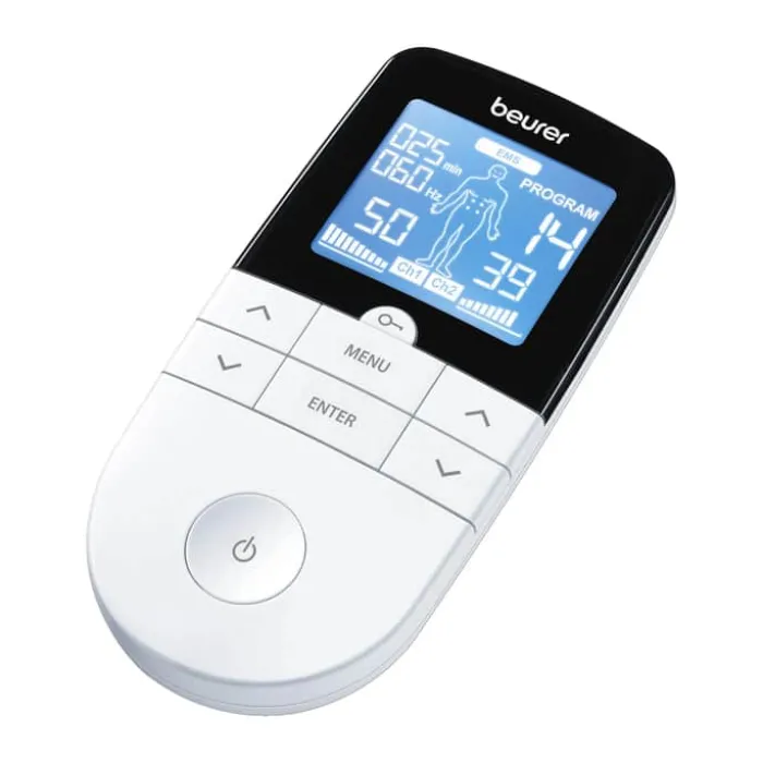 Beurer EM49 TENS/EMS 64 programmer - Batteridrevet - Hvid