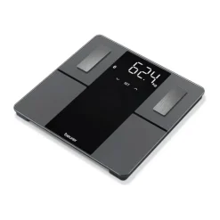 Beurer Kropsanalysevægt BF500 Automatisk sluk - Med BMI beregner - Grå/sort