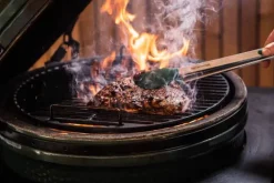 Big Green Egg Grillrist L - Stål - Sort