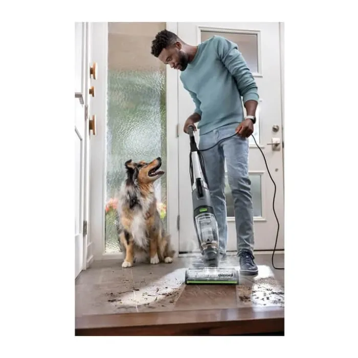 BISSELL Crosswave HydroSteam Pet Select Støvsuger 2-i-1 funktion - 7,5 meter ledning - Inkl. tilbehør