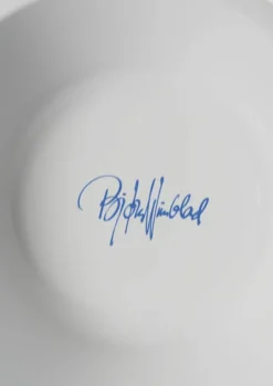 Bjørn Wiinblad Dora Skål Ø 9,5 cm - Porcelæn - Blå