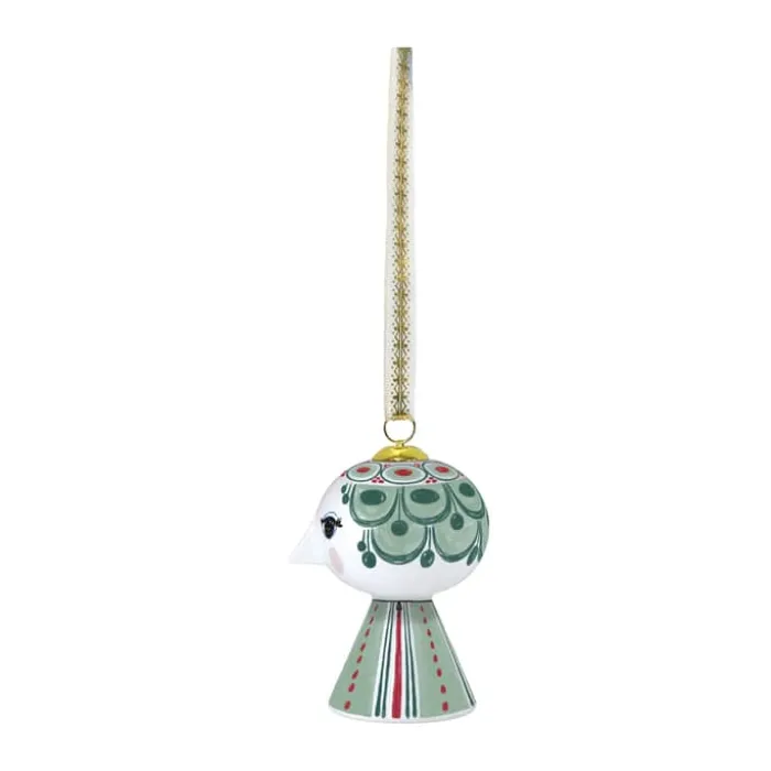 Bjørn Wiinblad Eva Juleophæng H 7,5 cm - Porcelæn - Grøn