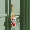 Bjørn Wiinblad Eva Juleophæng H 7,5 cm - Porcelæn - Rød