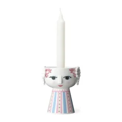 Bjørn Wiinblad Eva Lysestage H 9,5 cm - Keramik - Pink