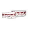 Bjørn Wiinblad Guirlande Opbevaringsdåse - 2 stk. Ø20/22 cm - Metal - Rød
