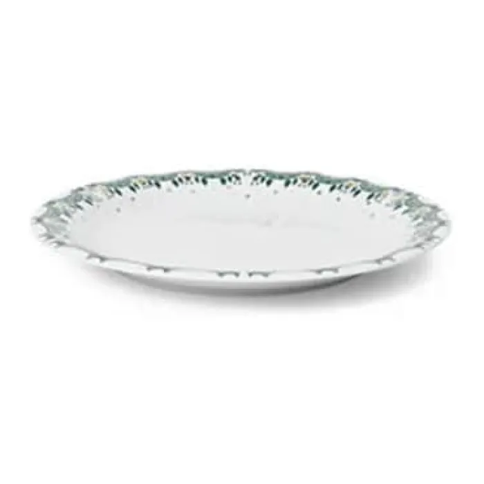 Bjørn Wiinblad Guirlande Tallerken Ø 28 cm - Porcelæn - Grøn