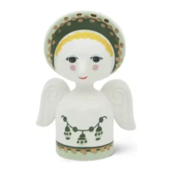 Bjørn Wiinblad Lucia Figur H 10 cm - Porcelæn - Grøn