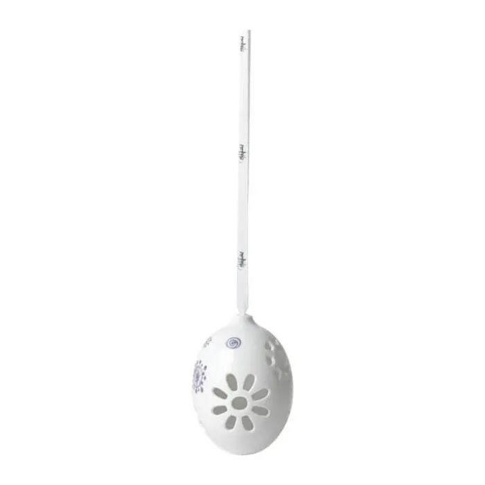 Bjørn Wiinblad Påskeæg H 6,6 cm - Porcelæn - Hvid