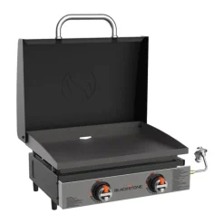 Blackstone 22” Plancha Bordgrill med låg Grillareal: B 57 x D 41,5 cm - 2 brændere - Sort