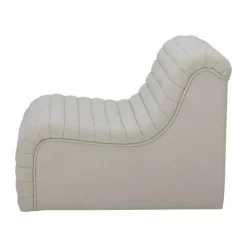 Bloomingville Allure Loungestol H 73 x B 95 x L 79 cm - Polyester - Natur