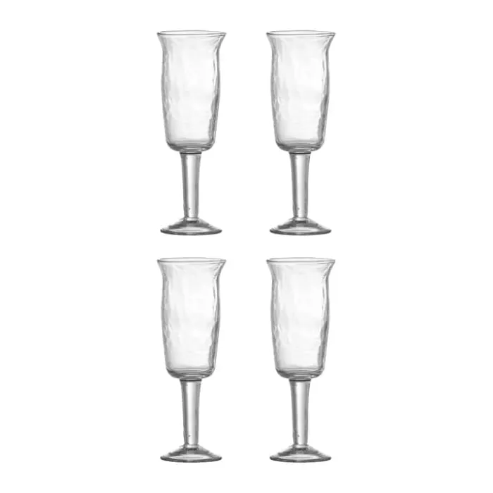Bloomingville Asha Hvidvinglas - 4 stk. 12,5 cl - Glas - Clear