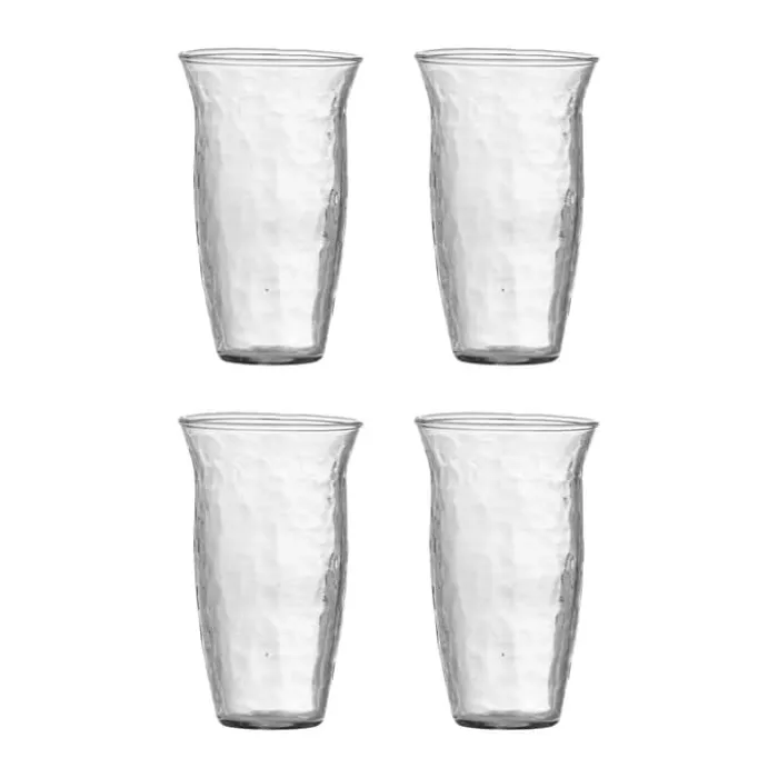 Bloomingville Asha Vandglas - 4 stk. 25 cl - Glas - Clear