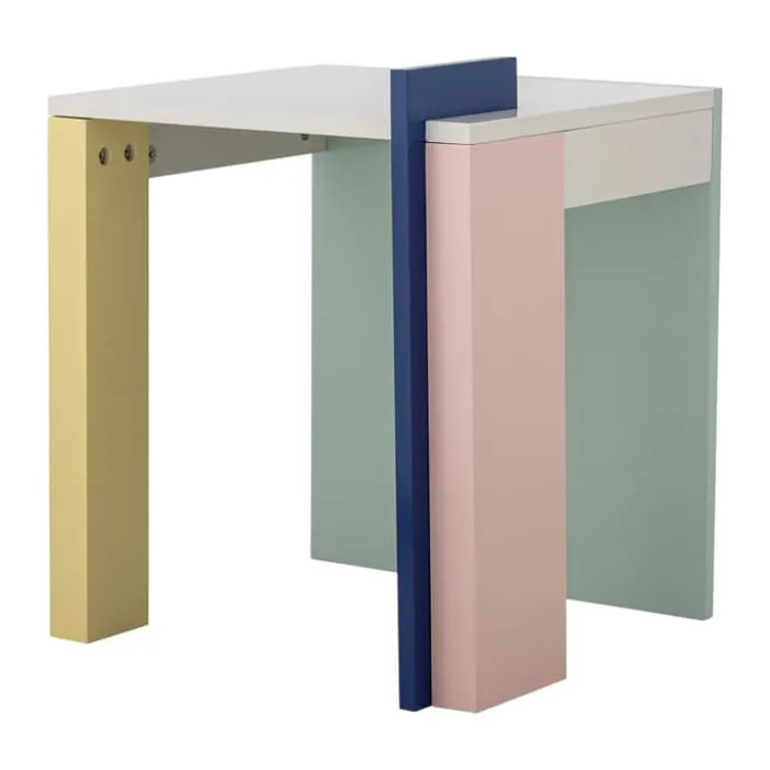 Bloomingville Banjo Sidebord H 48 x B 40 x D 40 cm - MDF - Multifarvet