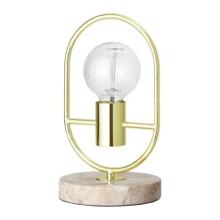 Bloomingville Bordlampe H 30 cm - E27 - Guldfarvet