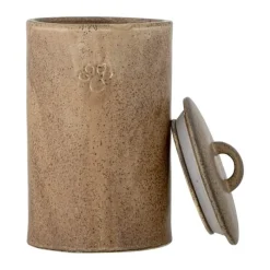 Bloomingville Buddy Pet Krukke H 22 x Ø 12,5 cm - Stentøj - Brun