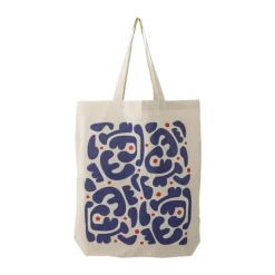 Bloomingville Eviaya Mulepose H 38,5 x L 40 cm - Bomuld - Blå