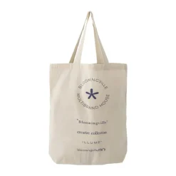 Bloomingville Eviaya Mulepose H 38,5 x L 40 cm - Bomuld - Blå