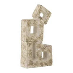 Bloomingville Figur - Caine H 32 x B 6,5 x L 17,5 cm - Stentøj - Beige