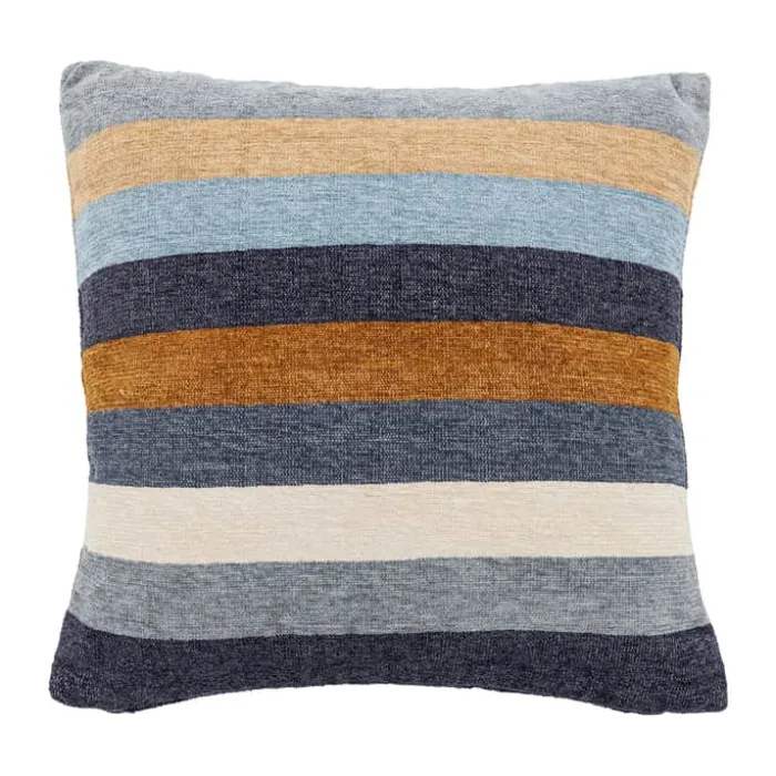 Bloomingville Gyani Pude B 50 x L 50 cm - Bomuld - Blå