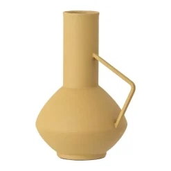 Bloomingville Irine Vase H 21 x Ø 17 cm - Jern - Yellow