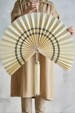Bloomingville Jaime Vægdekoration H 70 x L 75 cm - Bambus - Natur
