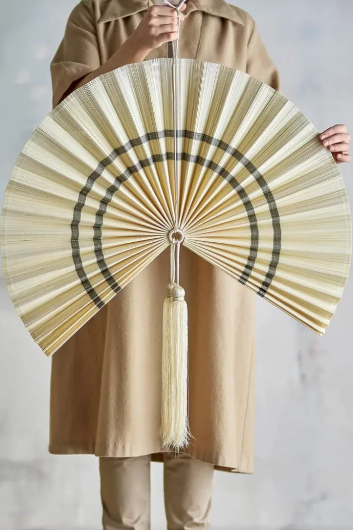 Bloomingville Jaime Vægdekoration H 70 x L 75 cm - Bambus - Natur