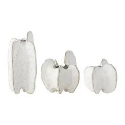 Bloomingville Jayce Vase - 3 stk. Stentøj - Hvid