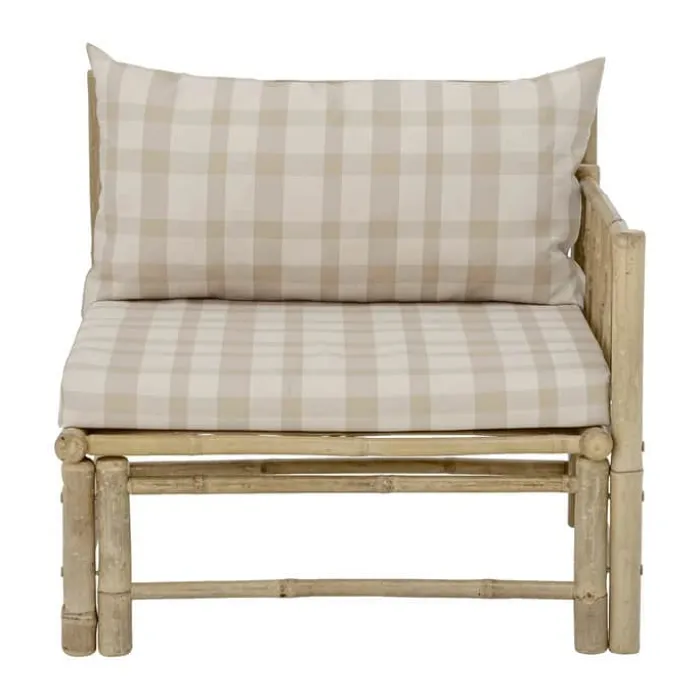 Bloomingville Korfu Modul Havesofa - Højre Hjørne H 70 x B 76 x L 77 cm - Bambus - Natur