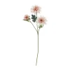 Bloomingville Kunstig blomst - Chrysantemum stilk H 63,5 cm - Polyster - Lyserød