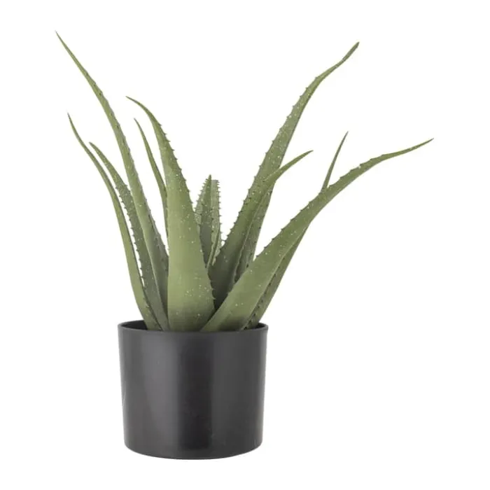 Bloomingville Kunstig Plante - Aloe Ø 19 x H 61 cm - Polyester - Grøn