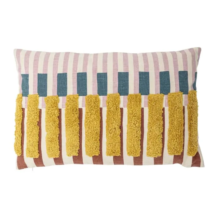 Bloomingville Lane Pyntepude B 40 x L 60 cm - Bomuld - Lyserød