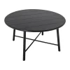 Bloomingville Lope Spisebord Ø 140 x H 75 cm - Akacietræ - Sort