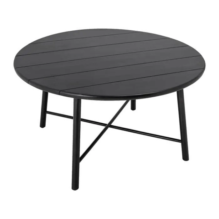 Bloomingville Lope Spisebord Ø 140 x H 75 cm - Akacietræ - Sort
