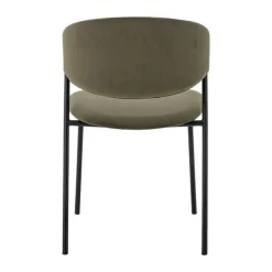 Bloomingville Marlo Spisebordsstol - 2 stk. H 79 x B 54 x L 49 cm - Genanvendt Polyester - Grøn