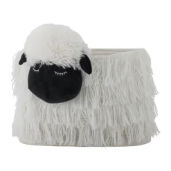 Bloomingville Mini Kurv - Dolly H 30 x B 25 x L 40 cm - Polyester - Hvid