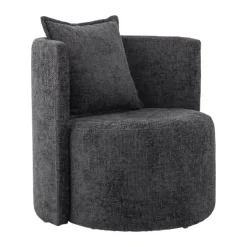 Bloomingville Morris Loungestol H 75 x B 77,5 x D 82,5 cm - Træ/polyester - Grå