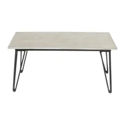 Bloomingville Mundo Bord H 42 x B 60 x D 90 cm - Beton - Grå