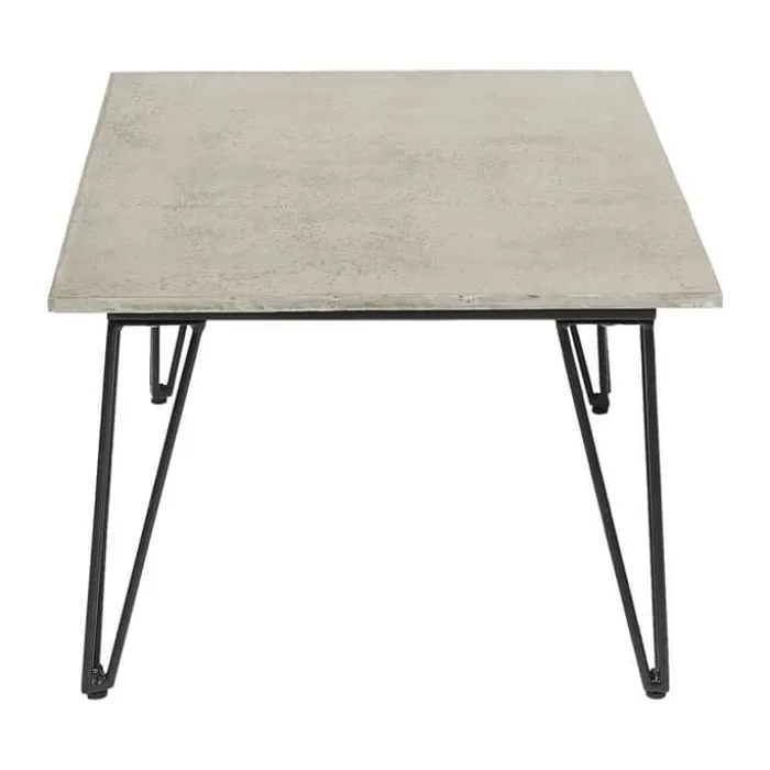 Bloomingville Mundo Bord H 42 x B 60 x D 90 cm - Beton - Grå