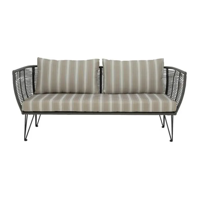 Bloomingville Mundo Havesofa H 72 x B 74 x L 175 cm - Metal - Grøn