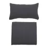 Bloomingville Mundo Pudebetrækssæt H 58 x B 66 cm - Polyester - Grå