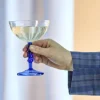 Bloomingville Noemi Cocktailglas 23 cl - Glas - Blå