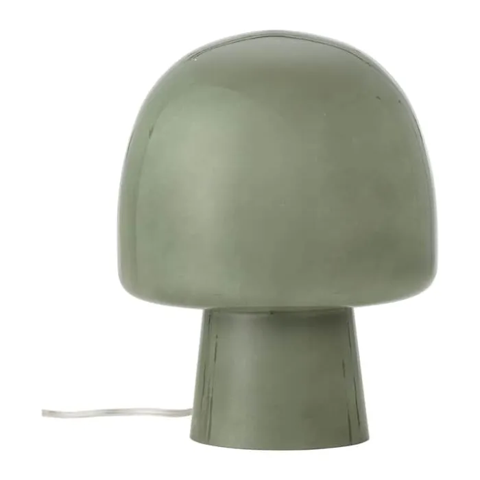 Bloomingville Paddy Bordlampe H 26,5 x Ø 20 cm - Glas - Grøn