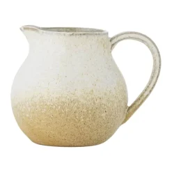 Bloomingville Paula Flødekande 435 ml - Stentøj - Natur