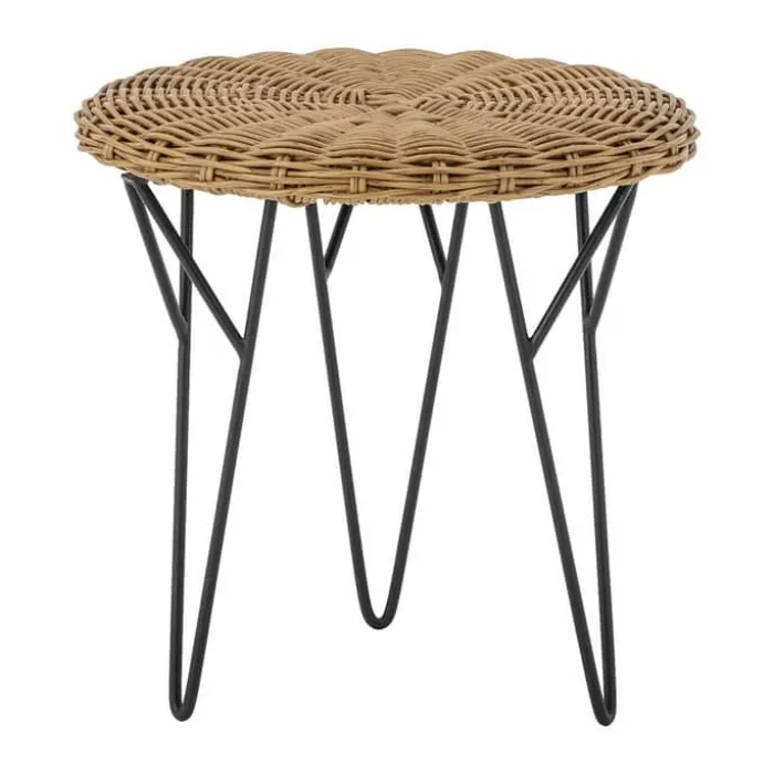 Bloomingville Roccas Sofabord H 46 cm - Polyrattan - Brun