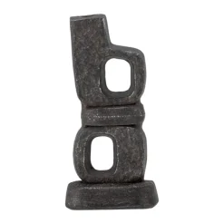 Bloomingville Sanah Kronelysestage H 19 x B 5 x L 9 cm - Metal - Sort