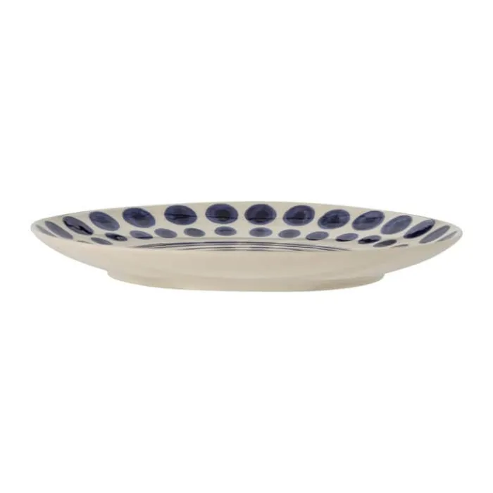 Bloomingville Shama Tallerken Ø 20,5 cm - Stentøj - Orange