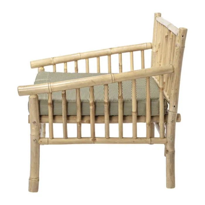 Bloomingville Sole Loungestol H 75 x B 77 x L 80 cm - Bambus/polyester - Natur